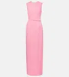 Emilia Wickstead Juulia Crêpe Gown In Pink