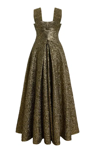 Emilia Wickstead Kirini Metallic Gown