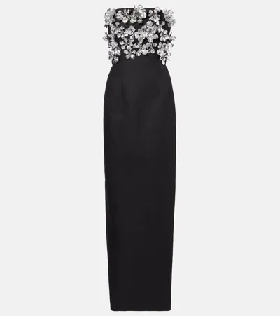 Emilia Wickstead Laelia Floral Embellished Gown In Multi