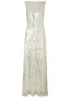 EMILIA WICKSTEAD LEONI SEQUIN-EMBELLISHED TULLE GOWN