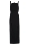 EMILIA WICKSTEAD EMILIA WICKSTEAD LIPA LOW BACK COLUMN GOWN