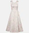 EMILIA WICKSTEAD MARIBELLE FLORAL COCKTAIL DRESS
