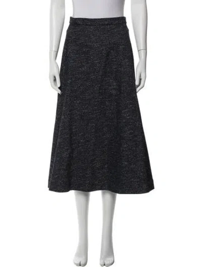 Pre-owned Emilia Wickstead Midi Length Skirt In Blue