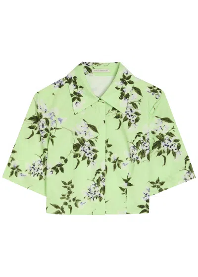 Emilia Wickstead Natalie Floral-print Cotton Shirt In Multi