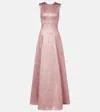 Emilia Wickstead Nodin Open-back Cloque Gown