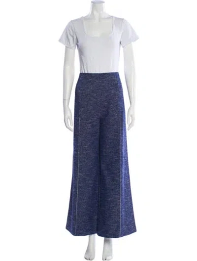 Pre-owned Emilia Wickstead Pant Set W/ Tags In Blue