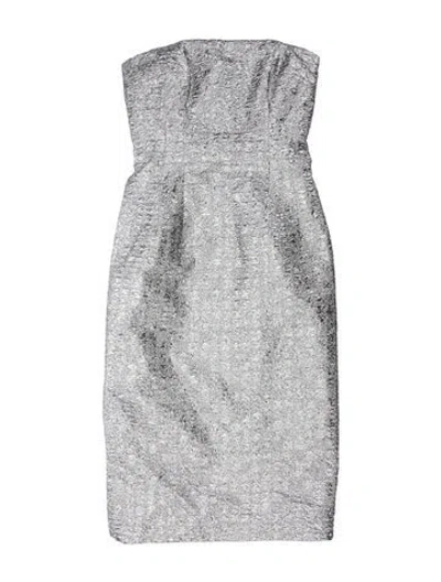 Pre-owned Emilia Wickstead Patterned Midi Length Dress In Blue