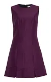 Emilia Wickstead Petronella Needle Punch Mini Dress