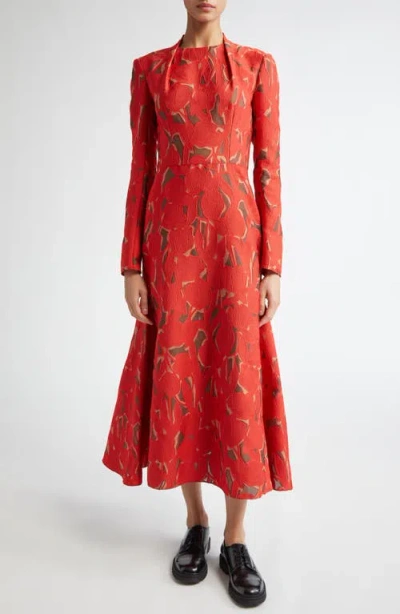 Emilia Wickstead Casual Dress In Red