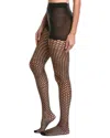 Emilio Cavallini Avant-garde Net Tight In Black