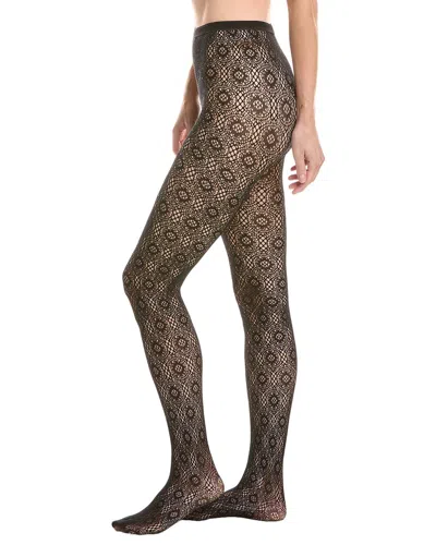Emilio Cavallini Doily Crochet Tight In Black