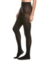 Emilio Cavallini Sheer Dot Opaque Tight In Black
