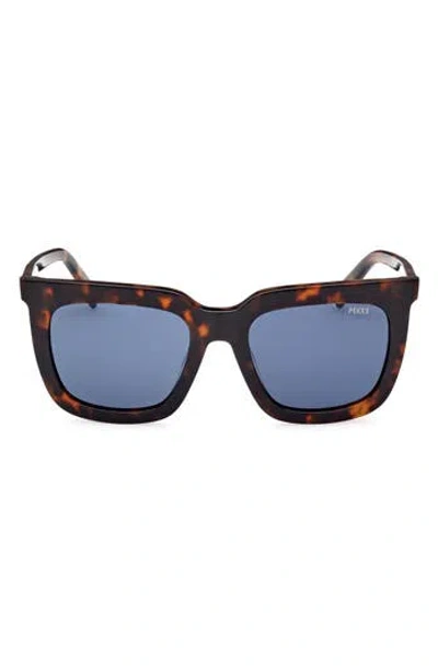 Emilio Pucci 54mm Square Sunglasses In Brown