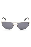 Pucci Women's Goldtone & Smoke Cat-eye Sunglasses In Gold/smoke