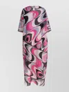 Pucci Emilio  Printed Cotton Kaftan Dress