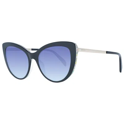 Emilio Pucci Mod. Ep0191 5601b Gwwt1 In Black
