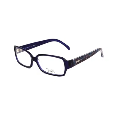 Emilio Pucci Blue Plastic Frames In Black