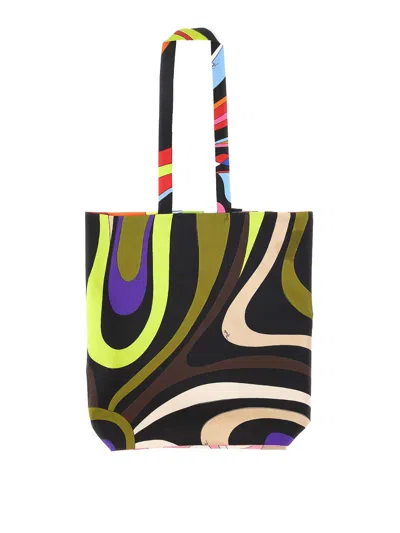 Emilio Pucci Bag In Multicolour