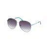 Pucci Brown Metal Sunglasses