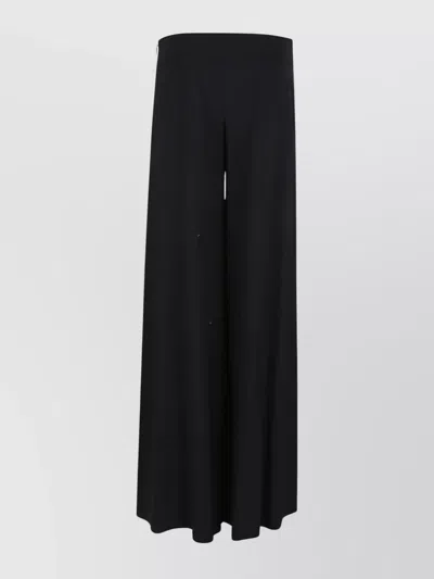 Emilio Pucci Cady Trousers With Elastic Waistband And Wide Leg Design