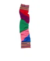 Pucci Colour-block Wool Scarf In Multicolor