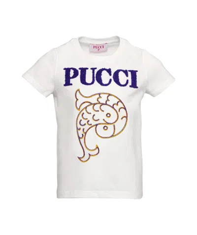 Emilio Pucci D Short-sleeved T-shirt In White