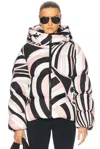 Emilio Pucci Down Jacket In Black