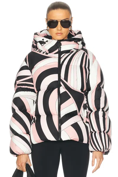 Emilio Pucci Down Jacket In Black