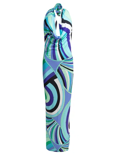 Emilio Pucci Dresses Light Blue