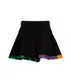 Pucci Elastic Waistband Shorts In Black
