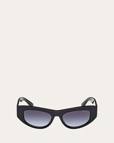 PUCCI CAT-EYE ACETE SUNGLASSES