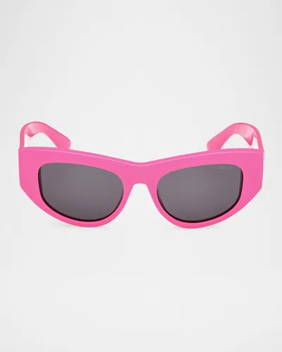 PUCCI CAT-EYE ACETE SUNGLASSES