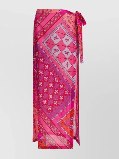 Pucci Floral Wrap Maxi Skirts