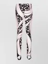 Pucci Fontane Print Elasticized Stirrup Leggings