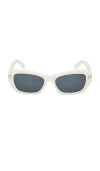 Pucci Geometric Sunglasses In White