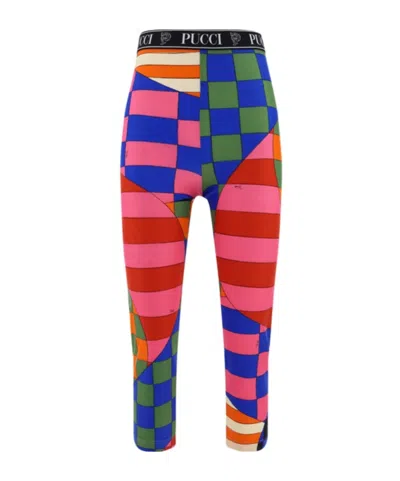 Pucci Giardino-print Leggings