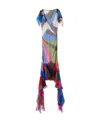 Pucci Goccia-print Silk Dress In Multicolor