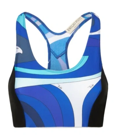 Emilio Pucci Goccia Printed Sports Vest