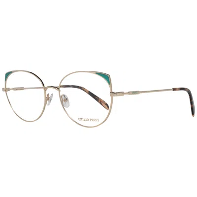 Pucci Gold Women Optical Frames