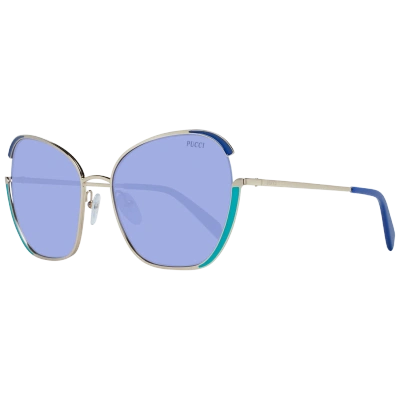 Emilio Pucci Gold Women Sunglasses