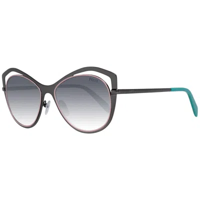 Emilio Pucci Gray Plastic Sunglasses In Grey