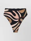 Pucci Marble Bikini Briefs Beachwear Pink