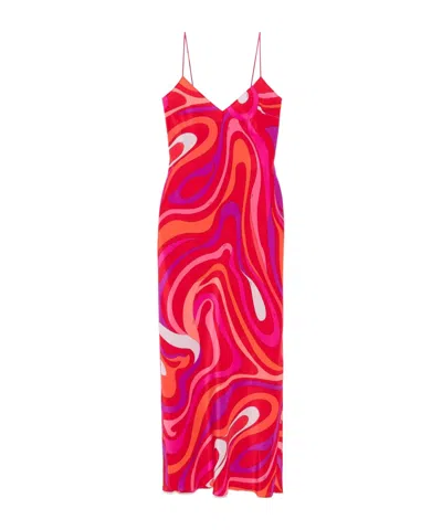 Emilio Pucci Iride-print Maxi Dress