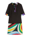 Pucci Mini Robe Imprimée Iride In Black