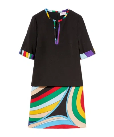 PUCCI IRIDE-PRINT MINI DRESS