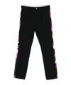 Pucci Iride-print Trousers In Black