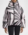 EMILIO PUCCI IRIDE-PRINTED SKI JACKET