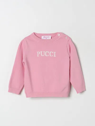 Emilio Pucci Junior 毛衣  儿童 颜色 粉色 In Pink