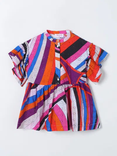 Emilio Pucci Junior Shirt  Kids In Multicolor