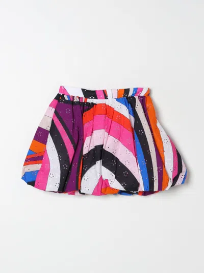 Emilio Pucci Junior Skirt  Kids Color Multicolor